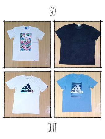 JA 0333 ヴィンテージ アディダス ラウンドネック Tシャツ