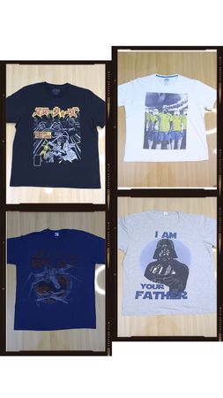 JA 0331 Vintage Star Wars Round Neck T-shirts