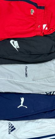 Branded Nylon Track Pants