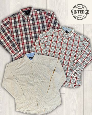 ビンテージトミーヒルフィガー ボタンダウンシャツ