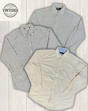 ヴィンテージブランドボタンダウンシャツ（ラルフ・ローレン/ ラコステ/ トミー・ヒルフィガー）