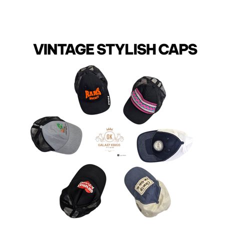 ヴィンテージスタイリッシュキャップ