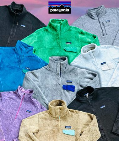 Ensemble de mélanges de vestes en polaire Patagonia