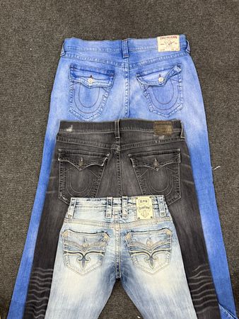 True Religion and Rock Revival Jeans