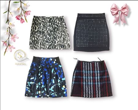 Y2K style Midi Skirt