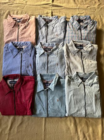 Ralph Lauren upcycled Harrington jacket