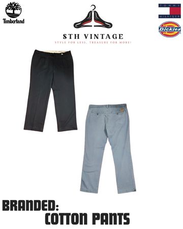 Branded Cotton Pants