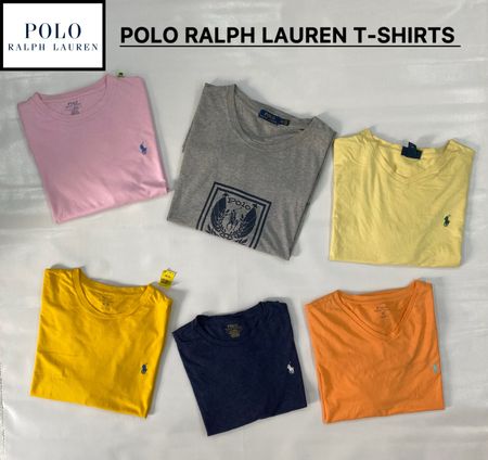 Branded Polo Ralph Lauren Round Neck T-shirts