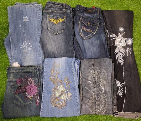 Y2K women jeans