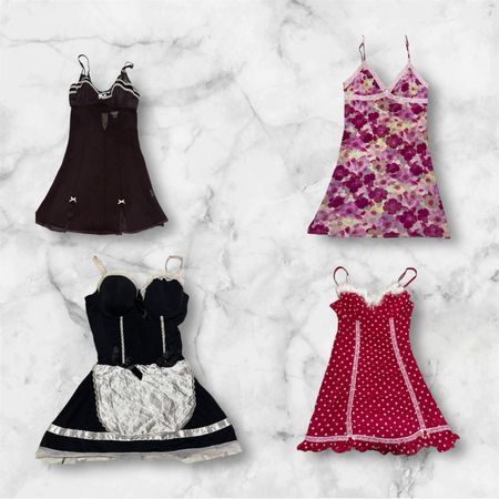 “Pijamas Femininos Trendy | Lingerie Sexy | Coleção de Roupas de Dormir e Vestidos de Noite”