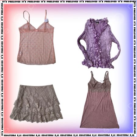 Delicate and Whimsical - Tops, Dresses, Skirts mix (SS-1172)