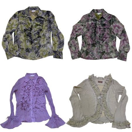  blusas de conta de estilo Y2K para mulheres