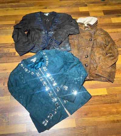 GB33 Y2K Suede Jacket