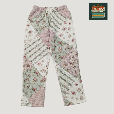 Pantalon en quilt upcyclé AW25