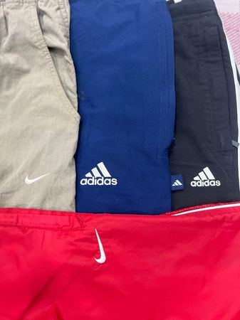 Branded track pants