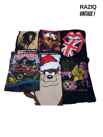 T-shirts L/S imprimés vintage