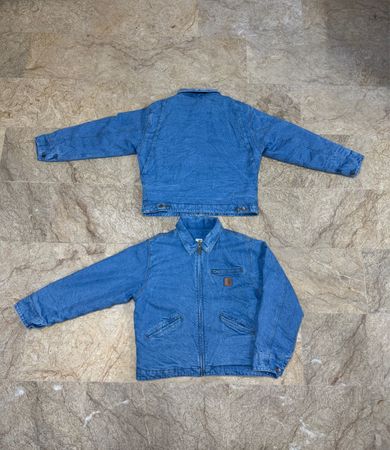 Veste en denim Detroit Carhartt rework style
