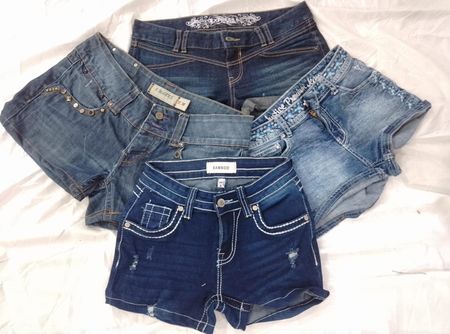 IQ0523 Y2k Mini Retro Shorts