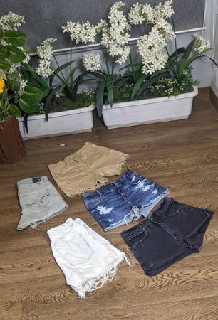 Mix branded mini shorts