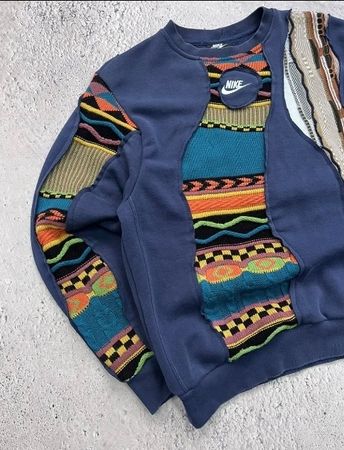 Custom handpick Upcycled sweatshirt