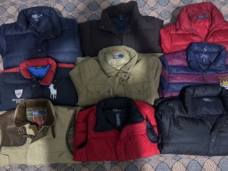 Polo Ralph Lauren puffer jackets