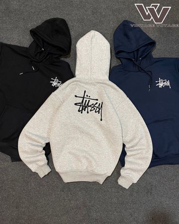 Pulls à capuche brodés Stussy Rework Style - #27825