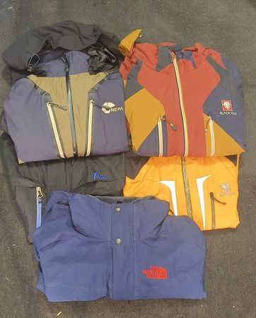 BLACK YAK, NEPA, EVISU, THE NORTH FACE Mix Windbreakers Bundle