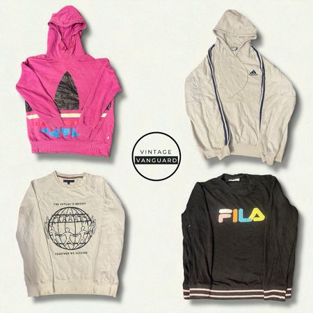 Y2k Mix Branded Swaggy Sweatshirts Nike | Adidas | Champion | Fila
