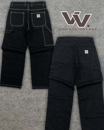 Carhartt Rework Style Pantalons Noirs - #29825