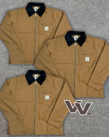 Carhartt Rework Style Tan Detroit Jackets - #29825