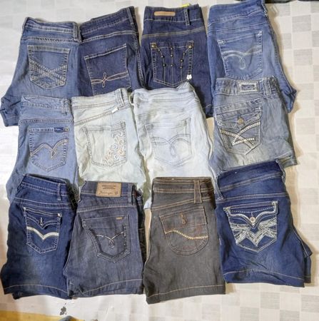 WALLFLOWER AND OTHER BRAND MINI MICRO SHORTS (ID 697)