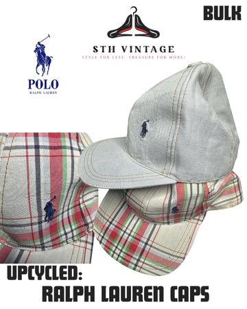 Upcycled Ralph Lauren Caps