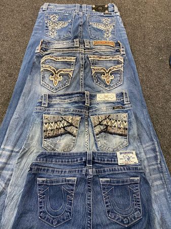 Miss Me/ True Religion/ Rock Revival Jeans