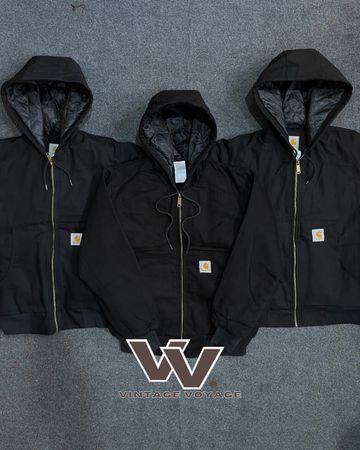 Carhartt Rework Style Black Active Jackets - #30825