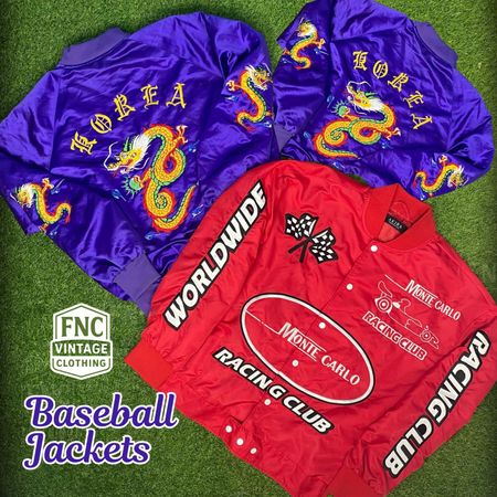 Vintage Baseballjacken (fnc:435)