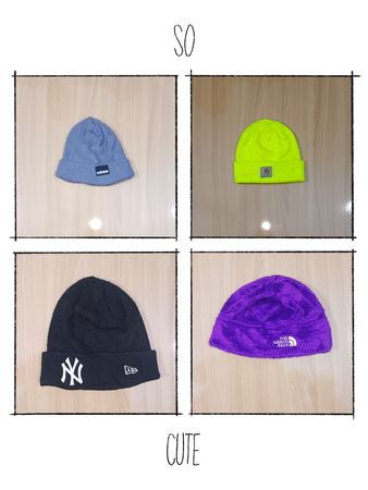JA 0416 Vintage Mix Branded Beanies