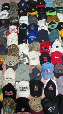 MIX BRANNS HATS 80PCS