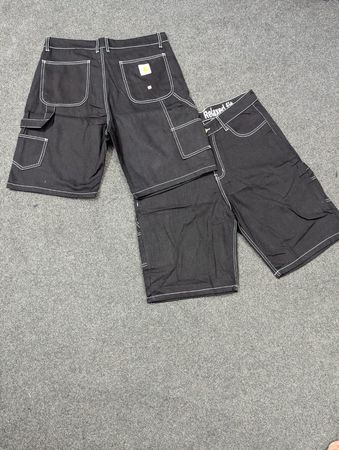 Vintage Carhartt rework style black shorts