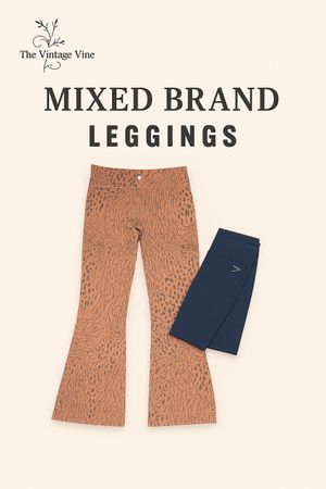 Mixed Brand Leggings: Lululemon, GymShark