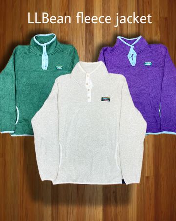 LLbean authentische Fleecejacke