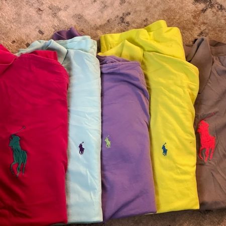 T-shirts à col authentiques Polo Ralph Lauren
