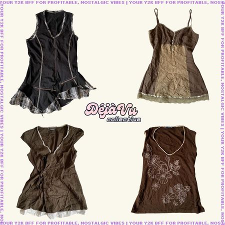 Y2K Euro Grunge Mesh Cami Tops (DVC#82)