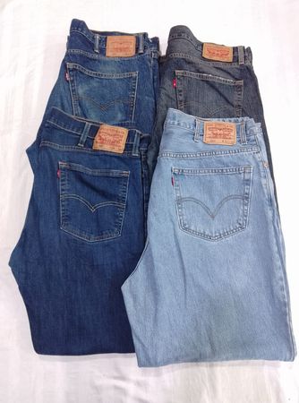 CR5035 VINTAGE LEVI'S MIX CODE JEANS MASCULINOS