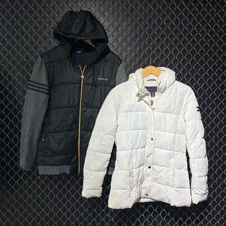 Adidas,Tommy Hilfiger Branded Puffer Jackets (fnc:490)