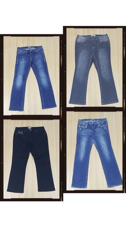 JA 0451 Y2K バギー 装飾 フレア ジーンズ