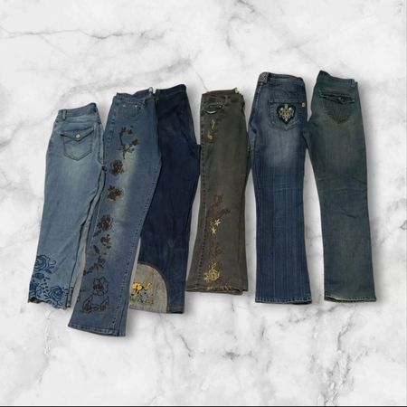 Embroidered Jeans