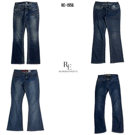 Y2K IT Girl Denim Jeans (RE-1956)