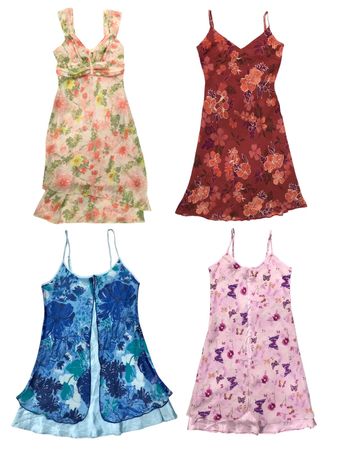 The Pastel Era; Y2k Dresses