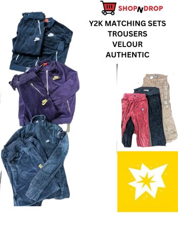 SD 185 VELOUR VINTAGE MATCHING SETS AND TROUSERS