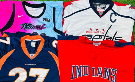 Nfl nhl nba basketball jerseys
